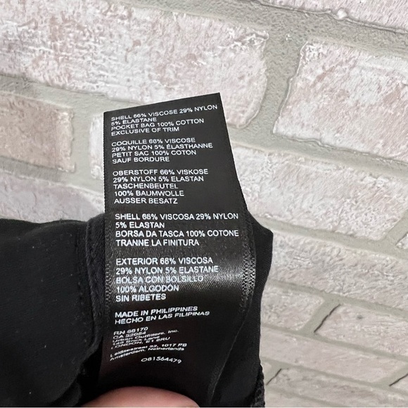 Maeve by Anthropologie Stirrup Black High Rise Riding Leggings Size 8 - Picture 12 of 12